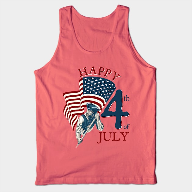 HAPPY INDEPENDENCE DAY Tank Top by Teeth